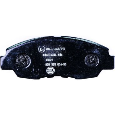 Hella | Bremsbelagsatz, Scheibenbremse | 8DB 355 016-511
