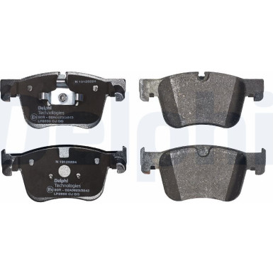 LP2690 Bremsbelagsatz, Scheibenbremse