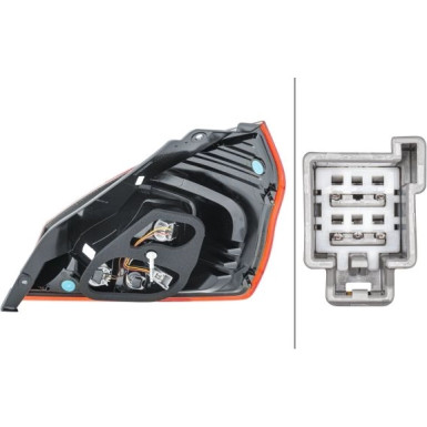 Hella | Heckleuchte | 2VP 354 805-011