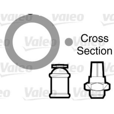 509768 Dichtung, Kühlmittelrohrleitung