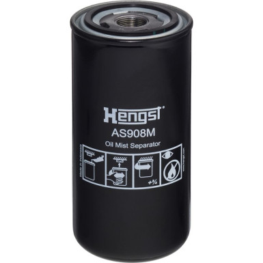 Hengst Filter | Ölabscheider, Kurbelgehäuseentlüftung | AS908M
