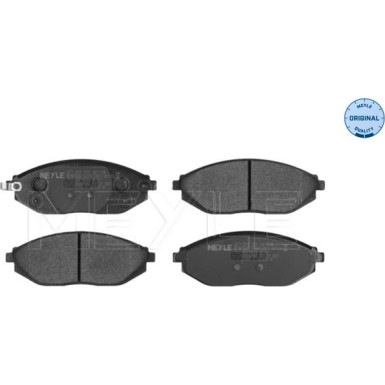 025 252 6817/W Bremsbelagsatz, Scheibenbremse MEYLE-ORIGINAL: True to OE. 025 252 6817/W Bremsbelagsatz, Scheibenbremse MEYLE-ORIGINAL: True to OE.