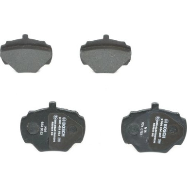 0 986 424 563 Bremsbelagsatz, Scheibenbremse