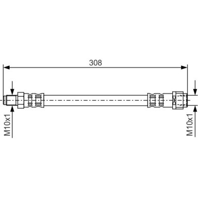 1 987 476 427 Bremsschlauch