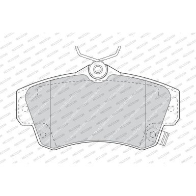 Ferodo Bremsbelagsatz, Scheibenbremse PREMIER ECO FRICTION FDB1442