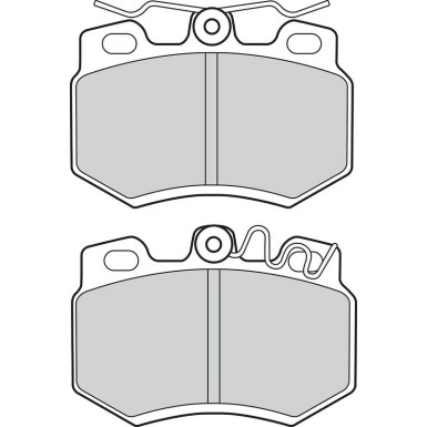 Valeo Bremsbelagsatz, Scheibenbremse ESSENTIAL 301176