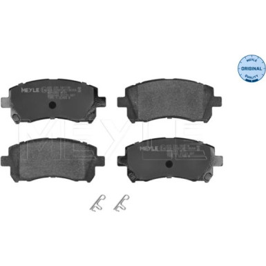 Meyle Bremsbelagsatz, Scheibenbremse MEYLE-ORIGINAL: True to OE 025 235 5817/W