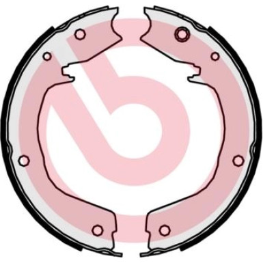 Brembo Bremsbackensatz, Feststellbremse ESSENTIAL LINE S 54 524