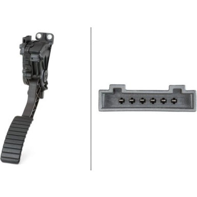 6PV 010 946-181 Sensor, Fahrpedalstellung