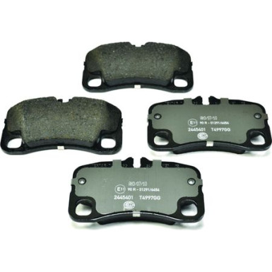 Hella | Bremsbelagsatz, Scheibenbremse | 8DB 355 013-791
