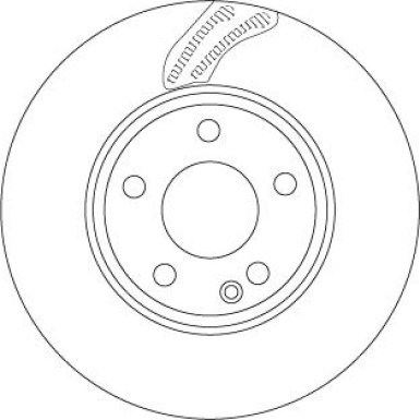 TRW | Bremsscheibe | DF6591