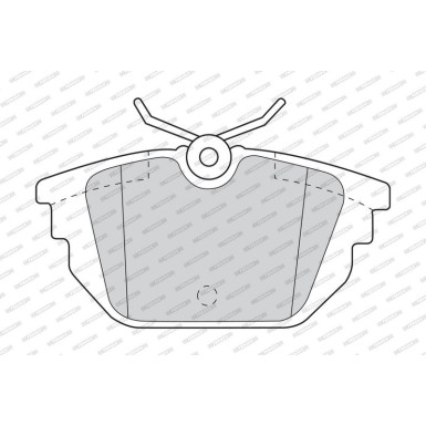 FDB1113 Bremsbelagsatz, Scheibenbremse PREMIER ECO FRICTION