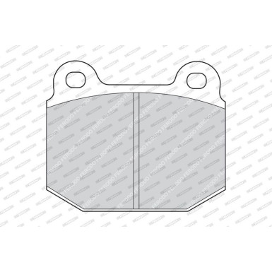 FDB1282 Bremsbelagsatz, Scheibenbremse PREMIER ECO FRICTION