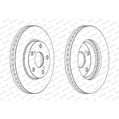 DDF2653C Bremsscheibe PREMIER