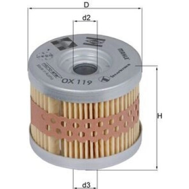 OX 119 Ölfilter OX 119 Ölfilter
