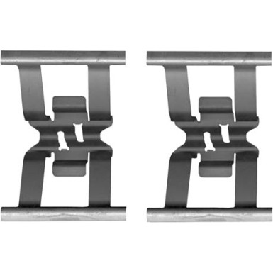 109-1898 Zubehörsatz, Scheibenbremsbelag GREENPARTS