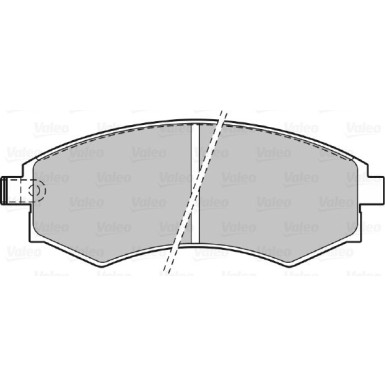 598574 Bremsbelagsatz, Scheibenbremse