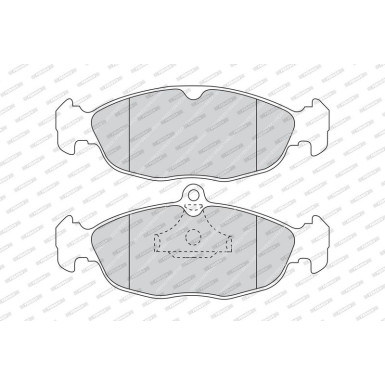 Ferodo Bremsbelagsatz, Scheibenbremse PREMIER ECO FRICTION FDB732