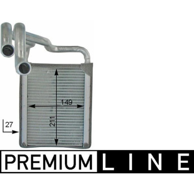 Mahle | Wärmetauscher, Innenraumheizung | AH 203 000P