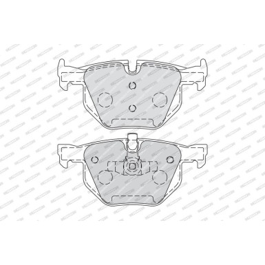 FDB1808 Bremsbelagsatz, Scheibenbremse PREMIER ECO FRICTION