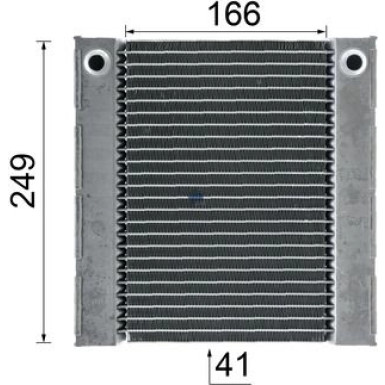 CR 926 000P Kühler, Motorkühlung BEHR *** PREMIUM LINE ***
