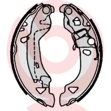 S 23 513 Bremsbackensatz ESSENTIAL LINE