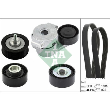 529 0527 10 Keilrippenriemensatz