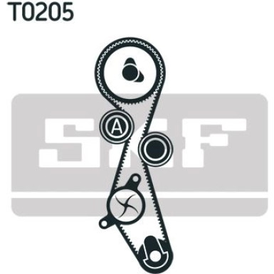 VKMC 03257 Wasserpumpe + Zahnriemensatz