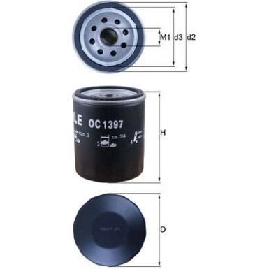OC 1397 Ölfilter