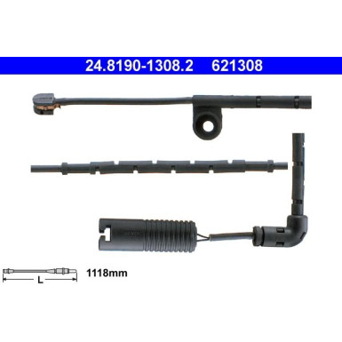 24.8190-1308.2 Warnkontakt, Bremsbelagverschleiß
