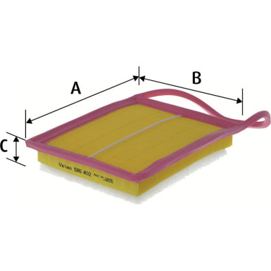 Valeo | Luftfilter | 585402