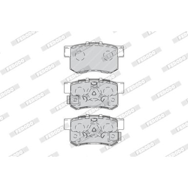 Ferodo | Bremsbelagsatz, Scheibenbremse | FDB4227