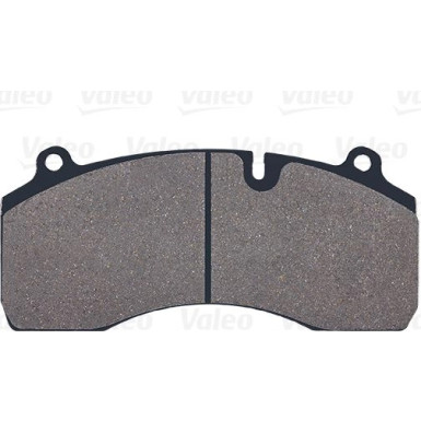 Valeo | Bremsbelagsatz, Scheibenbremse | 882249
