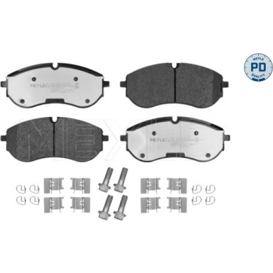 Meyle Bremsbelagsatz, Scheibenbremse MEYLE-PD: Advanced performance and design 025 224 9320/PD