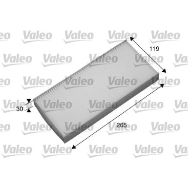 698878 Filter, Innenraumluft VALEO ESSENTIAL