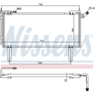 94351 Kondensator, Klimaanlage