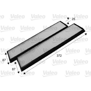 Valeo | Filter, Innenraumluft | 715684