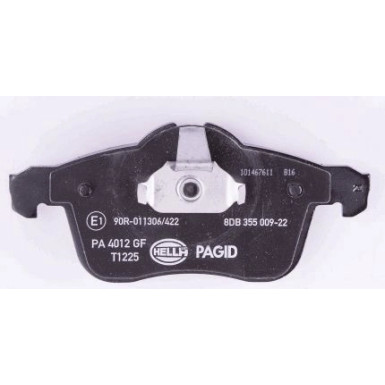 Hella Pagid | Bremsbelagsatz, Scheibenbremse | 8DB 355 009-221
