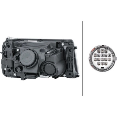 Hella 2 x HELLA Hauptscheinwerfer 1EL 238 022-871