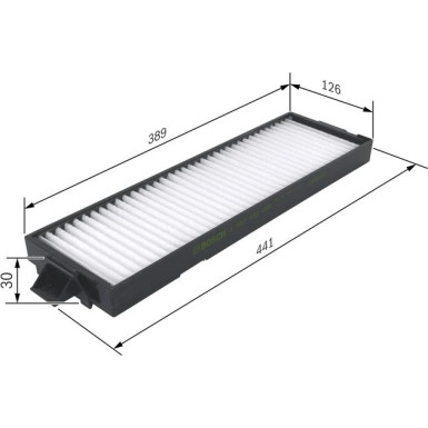 BOSCH 1 987 432 096 Innenraumfilter BOSCH 1 987 432 096 Innenraumfilter