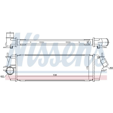 96583 Ladeluftkühler ** FIRST FIT ** 96583 Ladeluftkühler ** FIRST FIT **