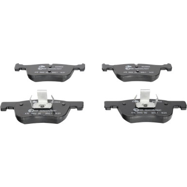 13.0460-3866.2 Bremsbelagsatz, Scheibenbremse