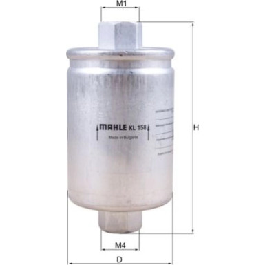 KL 158 Kraftstofffilter
