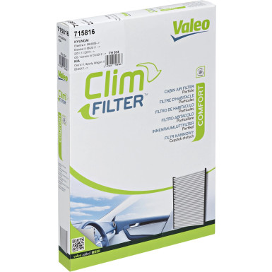 Valeo Filter, Innenraumluft VALEO ESSENTIAL 715816