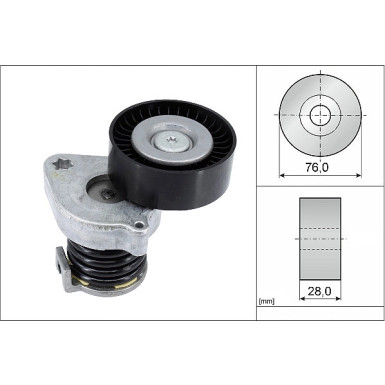 534 0370 10 Riemenspanner, Keilrippenriemen