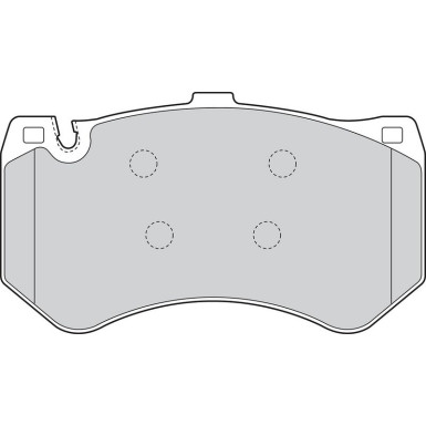 Valeo Bremsbelagsatz, Scheibenbremse ESSENTIAL 302227
