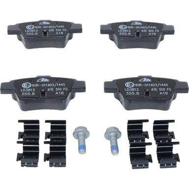 Bremsbelagsatz, Scheibenbremse ATE Ceramic 13.0470-3813.2