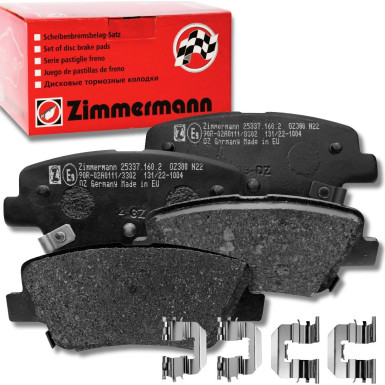 25337.160.2 Bremsbelagsatz, Scheibenbremse