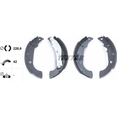 91056600 Bremsbackensatz