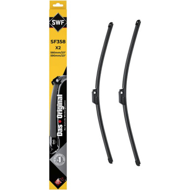 SWF Wischblatt Scheibenwischer DAS ORIGINAL SET 119358